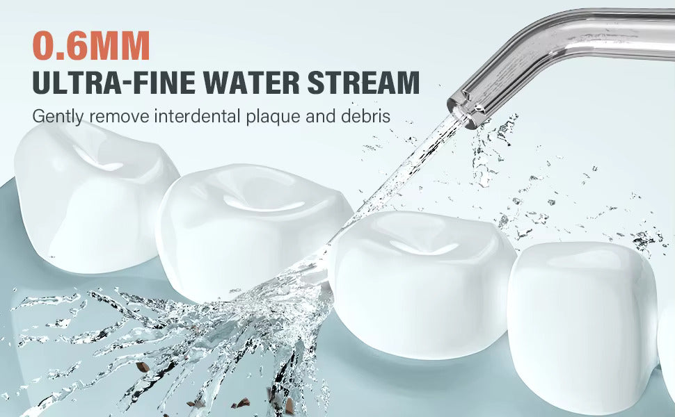 Nettoyage dentaire hydropulseur