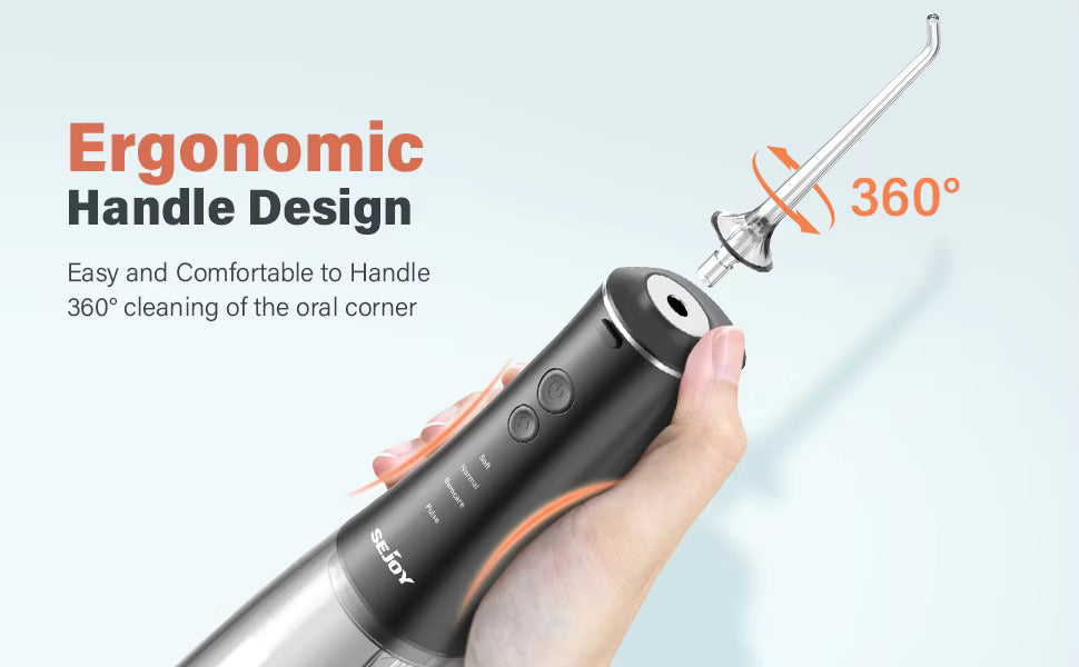 Nettoyage dentaire hydropulseur