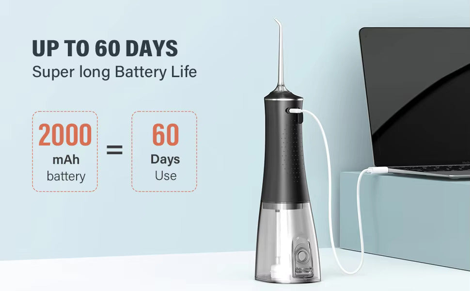 Nettoyage dentaire hydropulseur