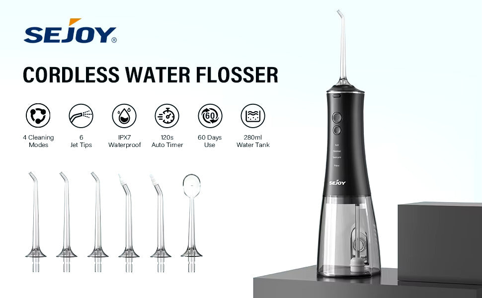 Nettoyage dentaire hydropulseur